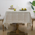 Softalker Fall Tablecloth Rectangle 55 x 120 in - Waterproof Farmhouse