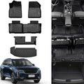 Floor Mats for Cadillac XT6 3 Rows and Cargo Liner - All Weather