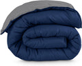 Oversized Queen Comforter Reversible Colors - Ultra-Soft All Season