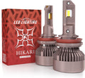 HIKARI WINGS H11 Fog Light 6000K LED Bulbs - Bright 50,000LM Vision