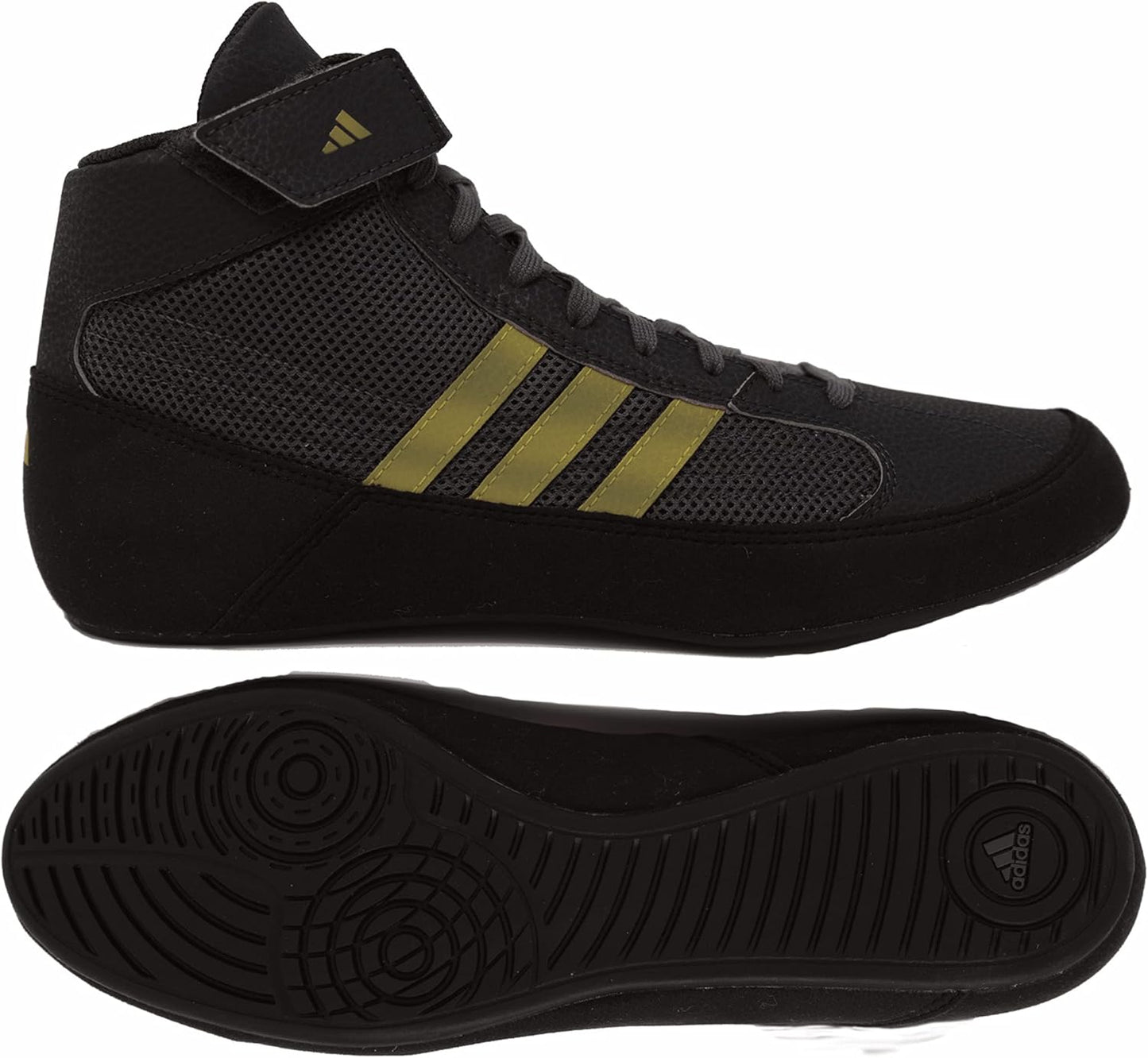 adidas HVC Youth Wrestling Shoes for Lightweight Durability