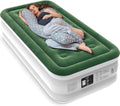Air Mattress with Built in Pump - Quick 2 Min Self Inflatable Twin