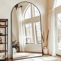Antok Full Length Mirror 88in x 44in Arched Floor Mirror - Oversized