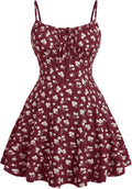 Verdusa Women's Plus Size Floral Summer Dress - Boho Flowy Sundress