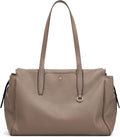 S-ZONE Leather Tote Bag for Women Large Shoulder Bag - Versatile Work