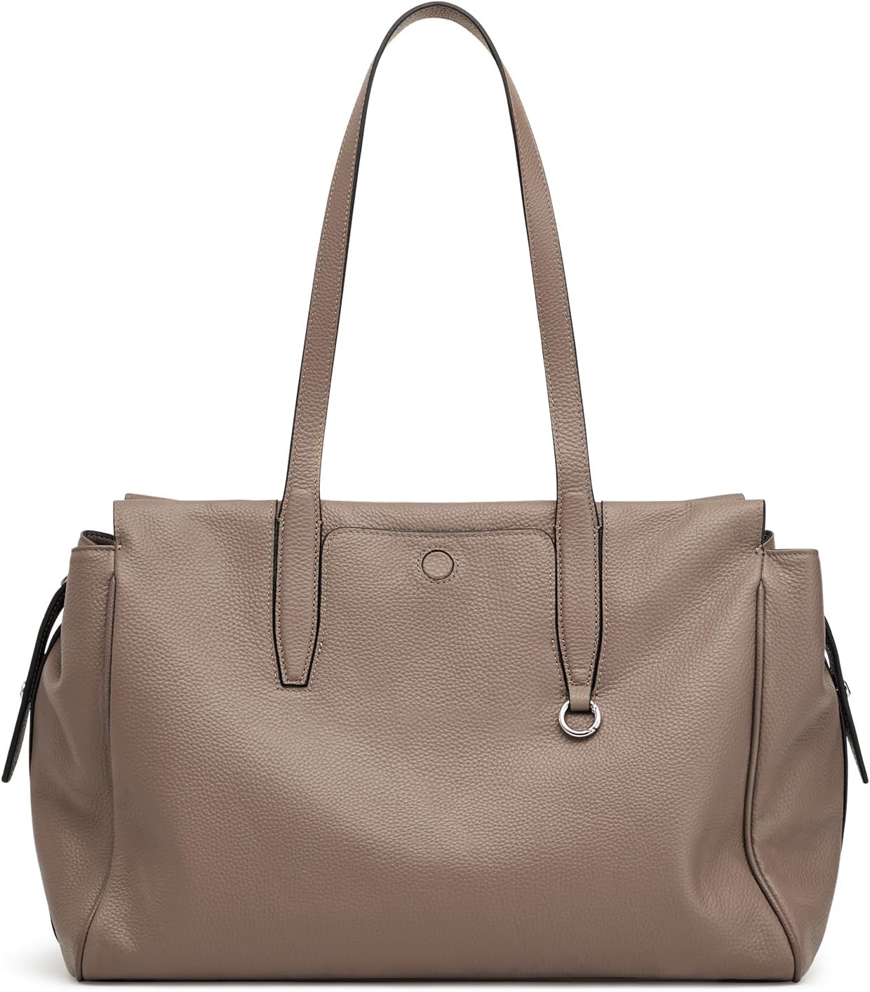 S-ZONE Leather Tote Bag for Women: Stylish and Versatile Design