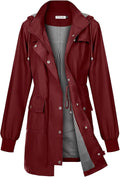 PITINAN Rain Jackets For Women Waterproof Rain Coats with Hood makes