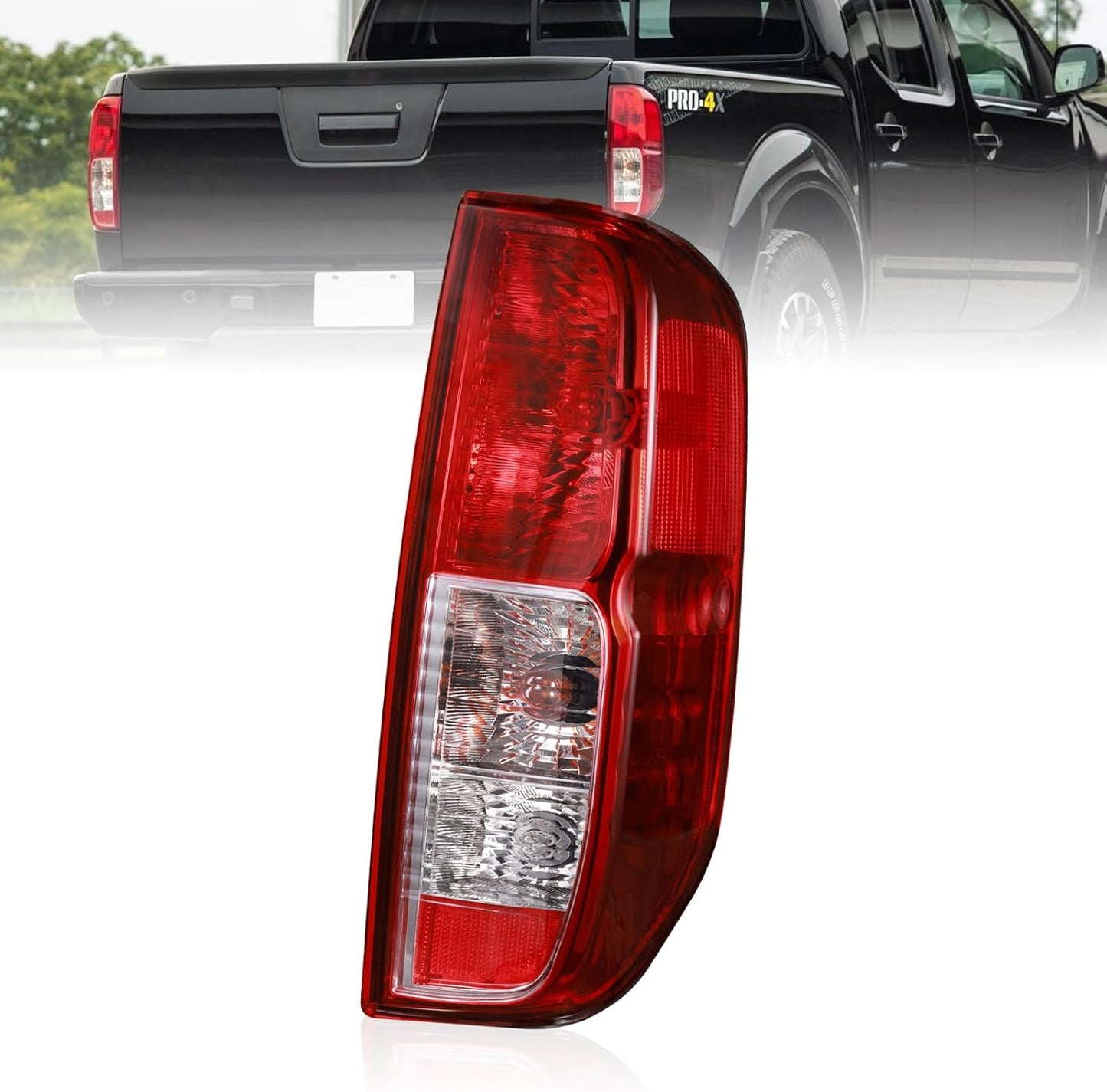 Boine Right Passenger Side Tail Light for Nissan Frontier & Equator