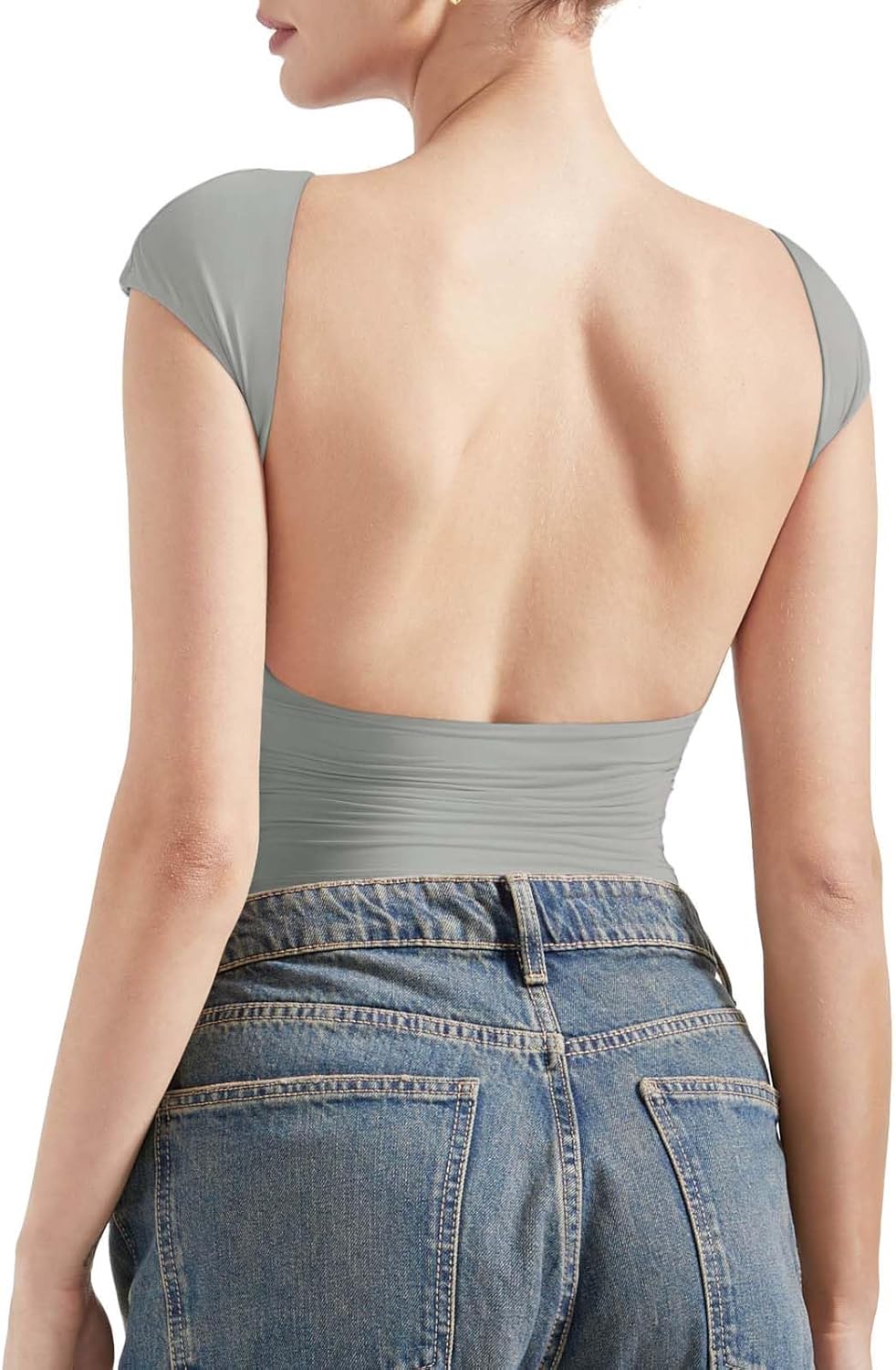 SUUKSESS Women Backless Sexy Going Out Tops for Stylish Nights