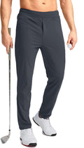 Pudolla Men's Golf Pants Stretch Sweatpants Slim Fit (Style Z8VX)
