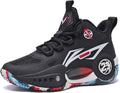 Durable Kids High-Top Basketball Shoes by JMFCHI for Performance