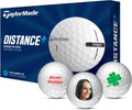 TaylorMade Distance+ Logo Personalized Custom Golf Balls - 12 Pack
