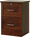 Realspace 17in Vertical 2-Drawer File Cabinet - Secure, Smooth Storage
