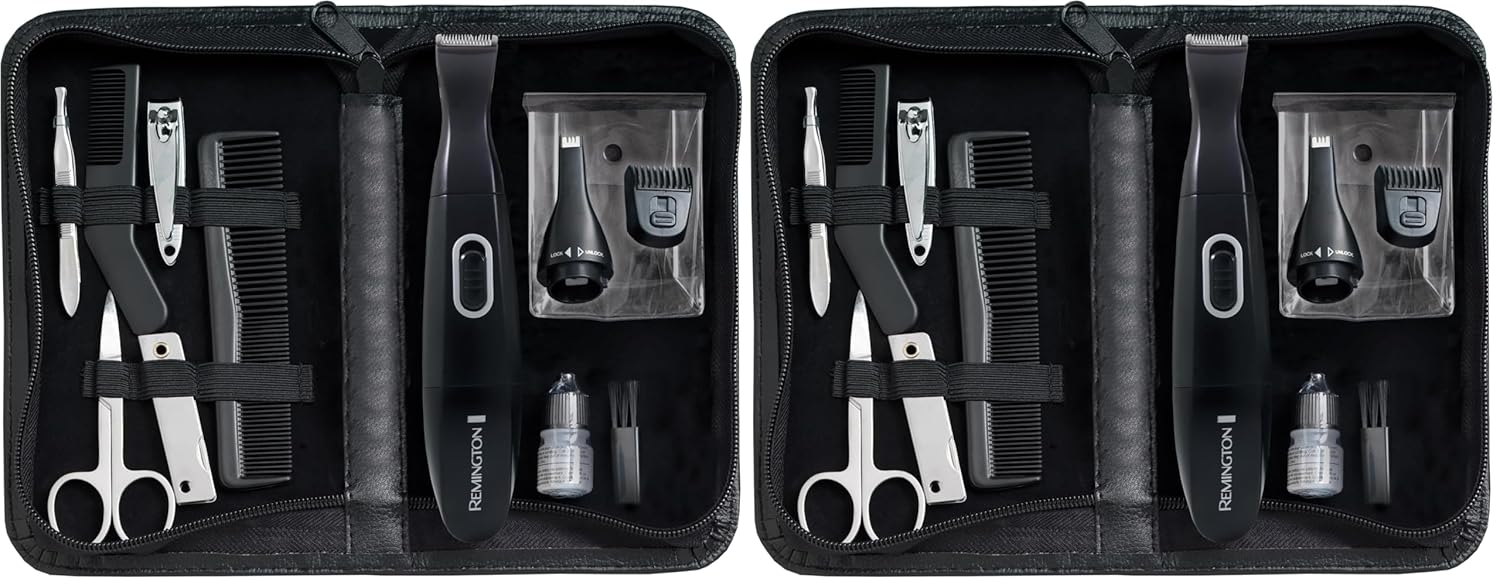 Remington B00006IV4B Grooming Kit for Men - Travel Ready
