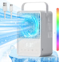 FERRISA Portable Air Conditioner Fan, Ultra Quiet & Powerful Cooling