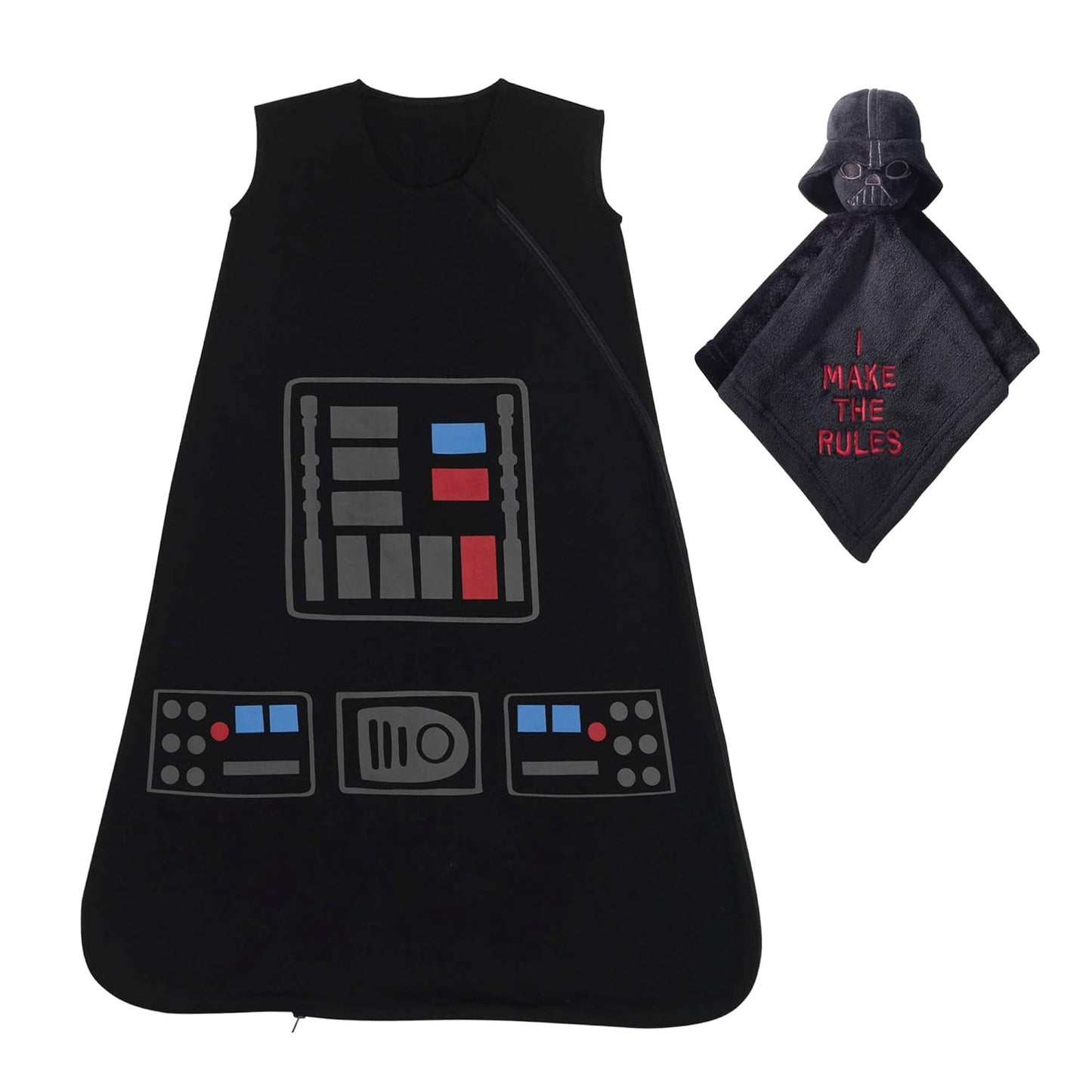 Lambs & Ivy Star Wars Darth Vader Wearable Blanket Set