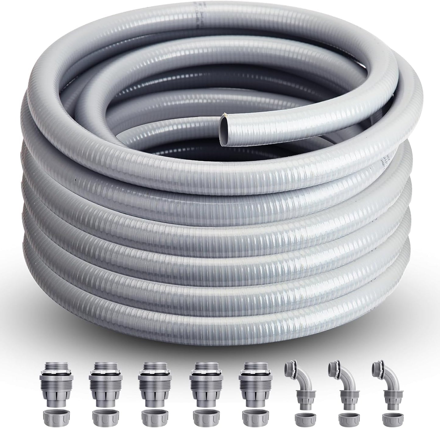 Liquid Tight Conduit 1/2inch 50FT for Flexible Electrical Needs