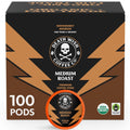 Death Wish Coffee Single Serve Pods Medium Roast - 100 Count