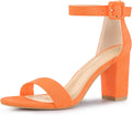 All Occasion Open Toe High Heel Sandals for Women by Allegra K