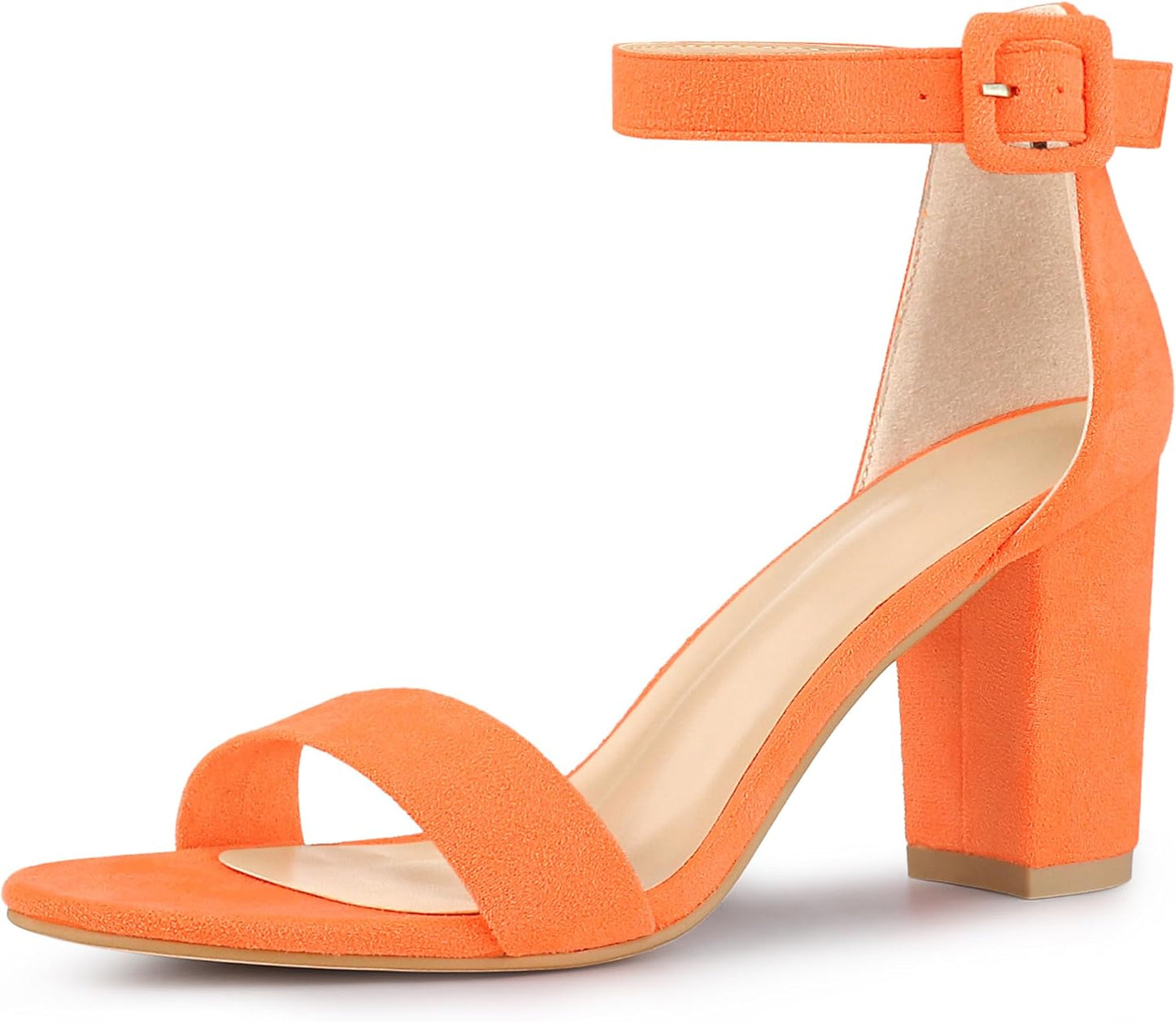 Allegra K Women's Open Toe High Chunky Heel Sandals for All Occasions