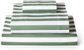 Twin Oxford Stripe Sage Sheets Set - 3 PC Cooling Twin Bedding