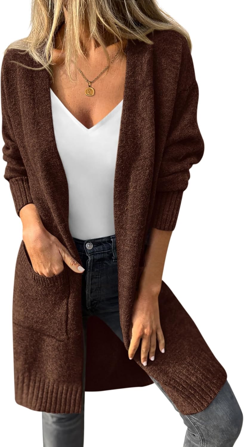 PRETTYGARDEN Women's Oversized Cardigan Sweaters for Fall 2025