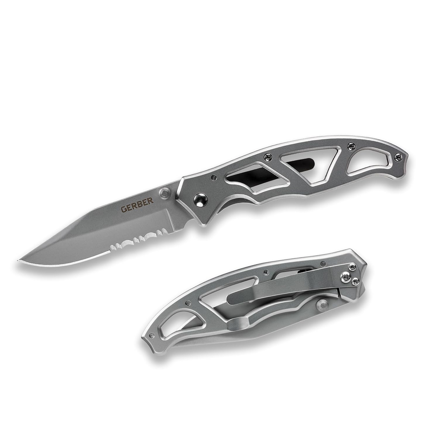 Gerber Gear Paraframe I EDC Folding Pocket Knife for Utility