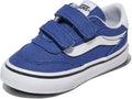 Vans Unisex-Child Brooklyn Ls V Shoe for Little Kids - Classic Canvas