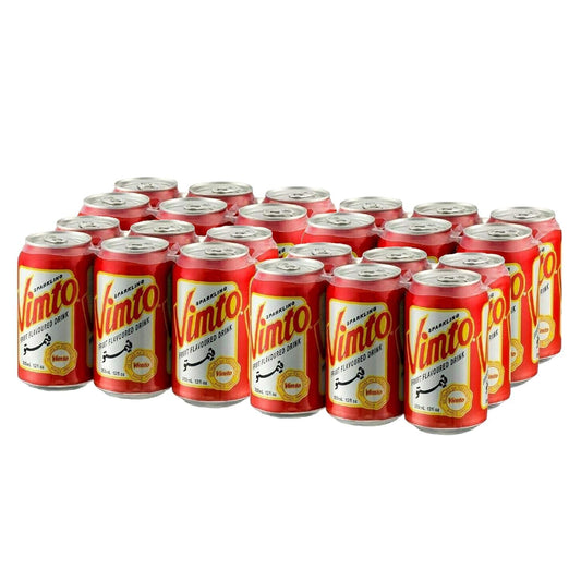 Vimto Sparkling Fizzy Fruit Flavored Soda for Refreshing Enjoyment
