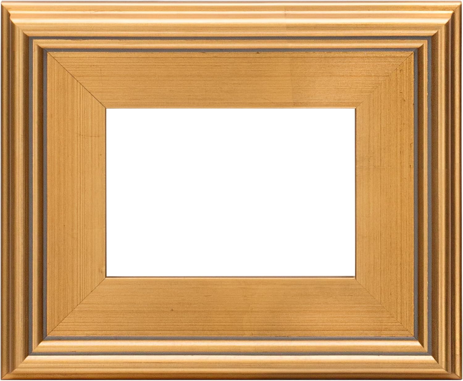 Creative Mark Plein Air Wooden Picture Frame - 5X7 Gold Style