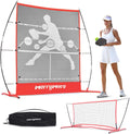 Pickleball Practice Rebounder Net 6FT Mini Net - 2-in-1 Trainer