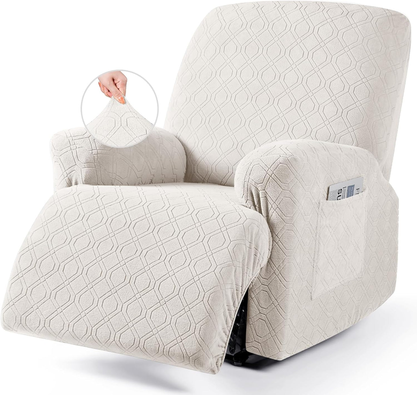 VANSOFY Oversized Recliner Chair Cover for Stylish Protection