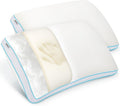 Pillows Queen Size Set of 2 for Sleeping - Fluffy Comfort