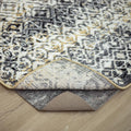 Non Slip Rug Pad Gripper 2ft 6in x 9ft 6in 3/8 Thick Dual Surface
