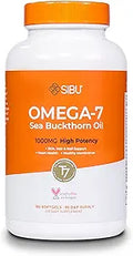 sibu Omega-7 Softgels 365mg per Dose - Sea Buckthorn Oil