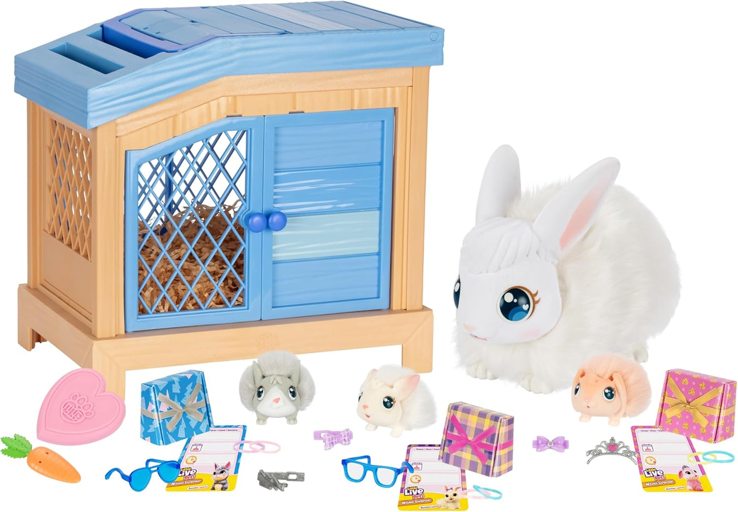 Little Live Pets Bunny Mama Surprise Toy Set for Interactive Fun