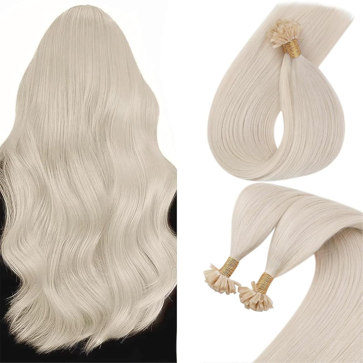 Sunny Hair Blonde U Tip Hair Extensions for Stunning Volume