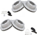 Front and Rear Brake Pad & Rotor Kit for 2000-2005 Ford Super Duty