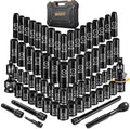 BOEN 1/2ft Drive Impact Socket Set, 72 Piece - Durable Kit