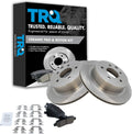 Rear Ceramic Brake Pad & Rotor Kit for 2003-2005 INFINITI G35 - Direct