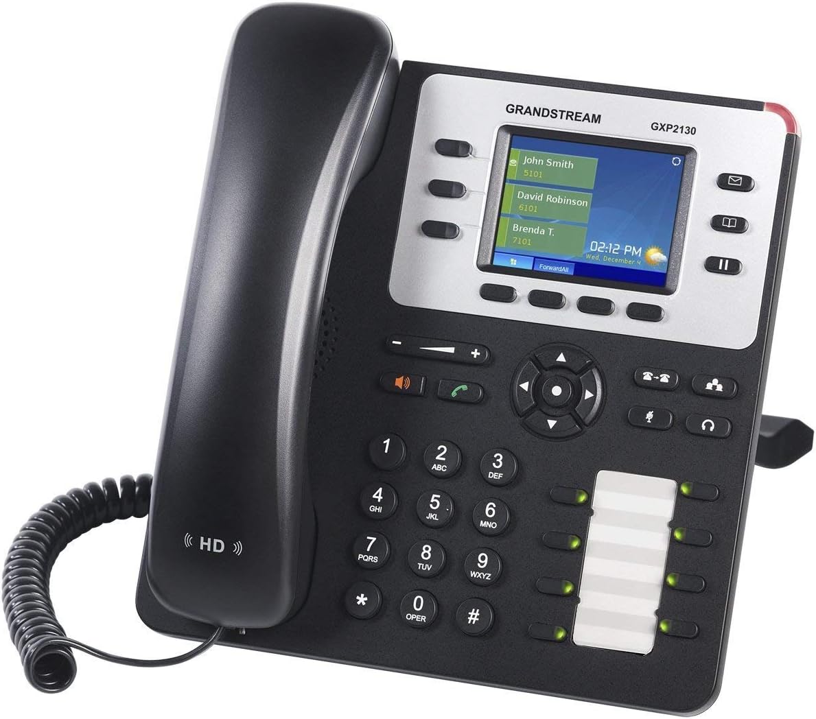 Grandstream GXP2130 IP Telephone with Bluetooth and HD Audio