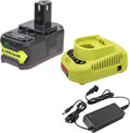 18V Battery and Charger Combo for Ryobi 18 Volt Cordless Tools - 5.0Ah
