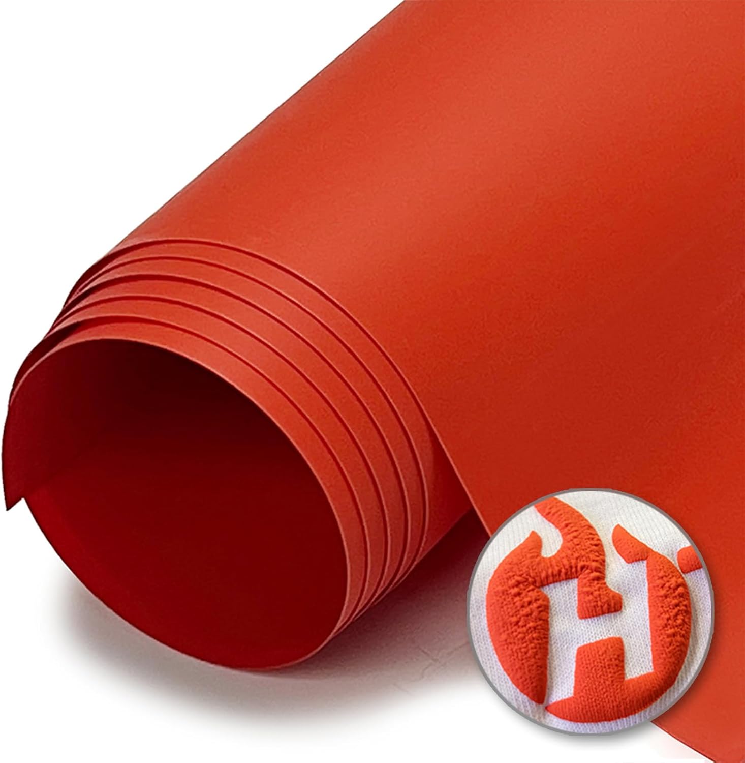HT Puff Heat Transfer Vinyl 20in Roll for Creative Projects