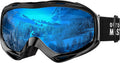OTG Ski Goggles for Men, Women & Youth - Over-Glasses UV Protection