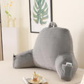 Reading Pillow for Sitting in Bed with Arm Rest Support Cushion