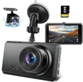 2K Dual Dash Camera for Cars - Front and Rear 2K+1080P Protection