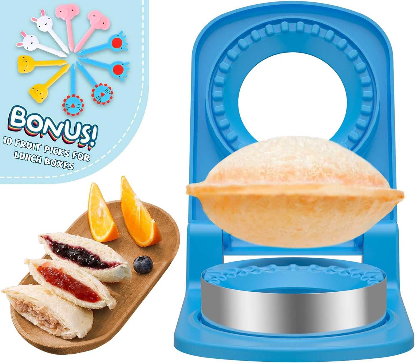 Stainless Steel Sandwich Cutter & Sealer