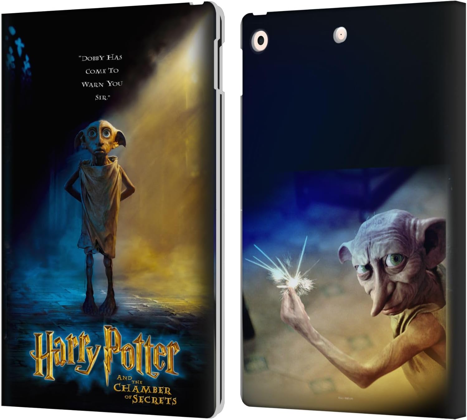 Harry Potter Dobby Poster Leather Wallet Case for iPad 10.2