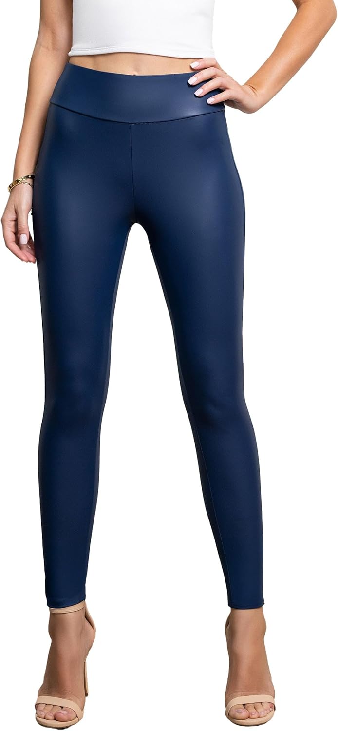 Conceited Luxe Leggings for Plus Size in Velvet or Vegan Leather