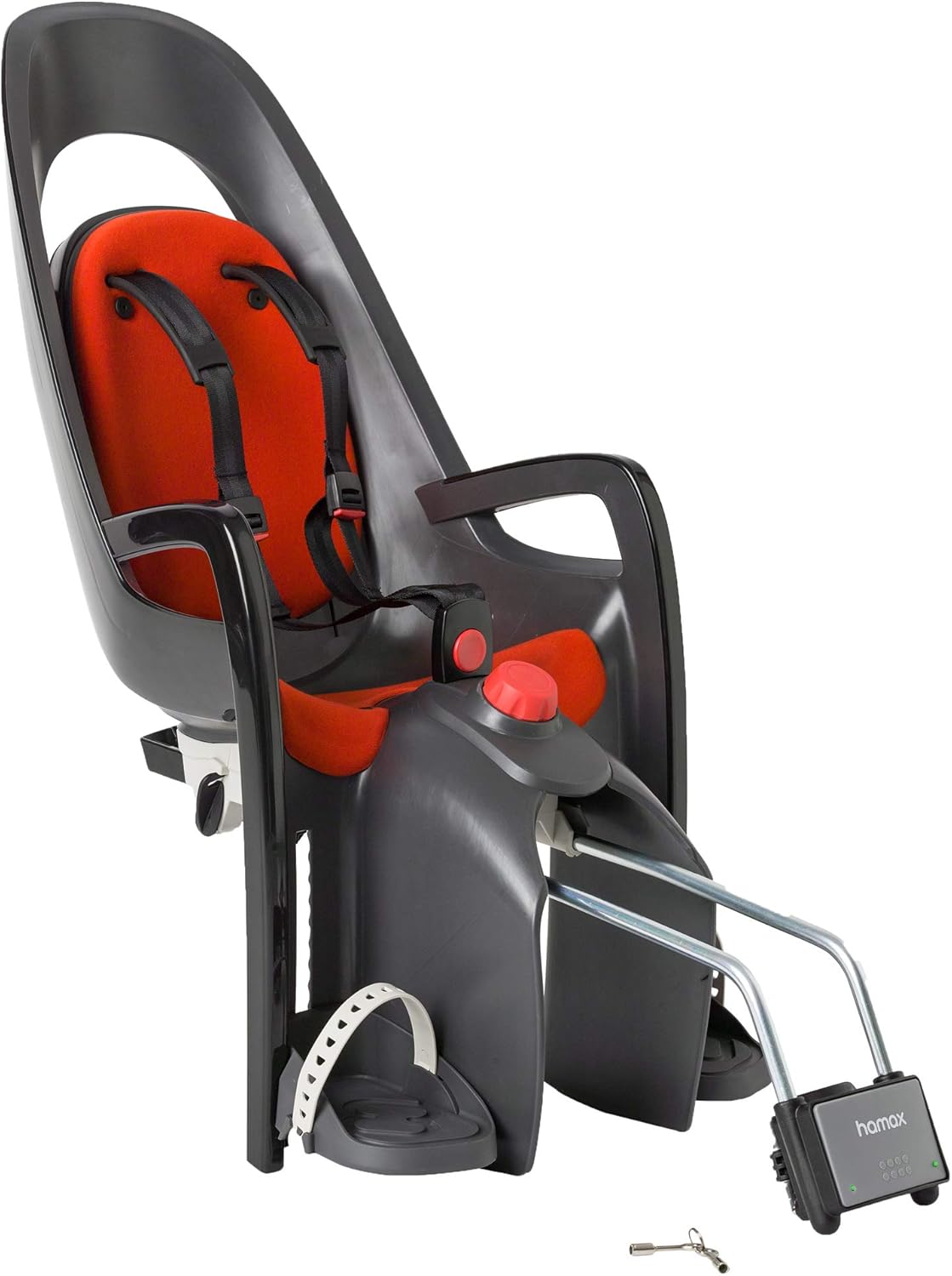 Hamax Caress Rear Child Bike Seat - Ultra-Shock Absorbing Design